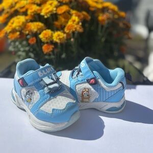 Bluey Kids Shoes - Blue and White